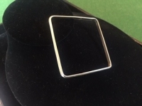 gallery/thick square bangle $70