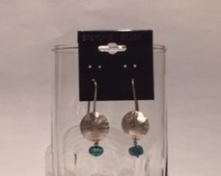 gallery/silver dish with chinese turqoise $25